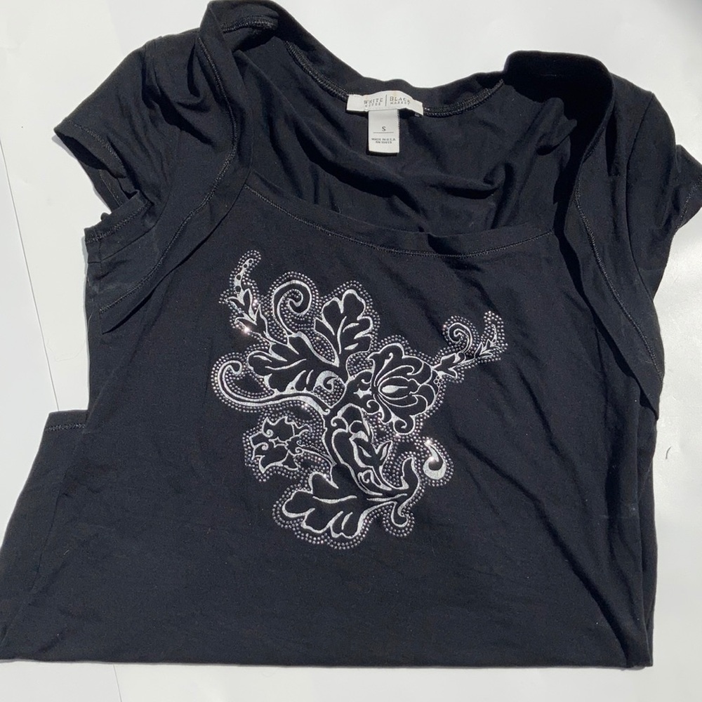 WHBM Capped Sleeve Shrug T